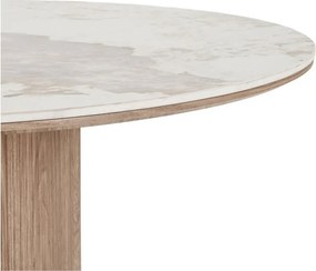 Трапезна маса с плот от имитация на мрамор 100x210 cm Athens – House Nordic