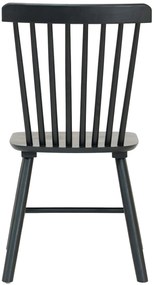 Кухненски стол Chester-черно (4) парчета