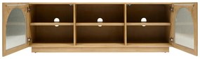 ТВ шкаф atmosphera Lousada, 2 врати и 1 рафт, 160x40x55 cm, Акация, MDF