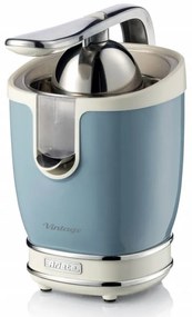 Цитрус преса Ariete VINTAGE JUICER 0413/05, 85W, Метално тяло, Безшумна работа, 2 приставки, Син