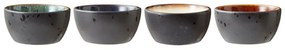 Черни керамични купички за сервиране в комплект от 4 бр. 200 ml Gastro Black/Mix – Bitz