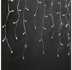 Nedis CLLC180C - LED коледен завеса 180 LED, 7 функции, 10,9м, IP44, студена бял