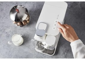 Еспресо машина DeLonghi EN510W, 1450W, 19 bar, 1 л, Nespresso, Автоматично изключване, Бял