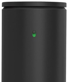 Матово-черен безконтактен стоманен дозатор за сапун 414 ml - simplehuman