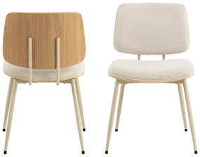 Кремав трапезен стол Owen – Actona