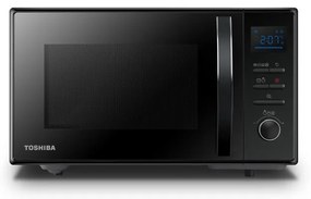 Разопакован: Микровълнова фурна 4в1 Toshiba MW2-AC25TBK, 25 л, 950W, Grill 1100W, Конвекция 2100W, Керамично покритие, Черен