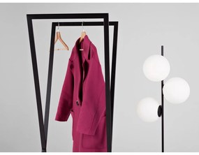 Черна метална закачалка Rosett - CustomForm