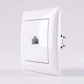 Розетка RJ45 с Рамка OSTE JNH010-S WHITE