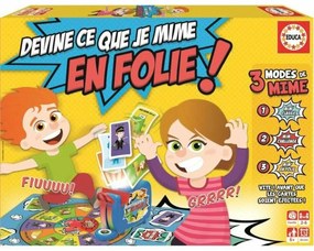 Настолна игра Educa Guess What I Mime Madness (FR)