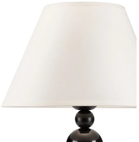 Черна настолна лампа - LAMKUR