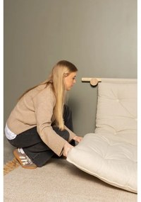 Ленен разтегателен диван в естествен цвят 135 cm Hooked – Karup Design