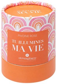 Ароматна свещ atmosphera Jomy, Стъкло, 200 g - Peony