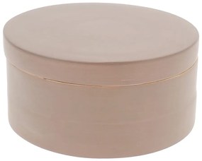 Кафява бамбукова кутия за съхранение с капак Bamboo Box - Compactor