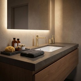 Смесител за баня Rea Logan Brush Gold