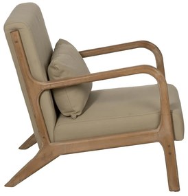 Бежово кресло Weave – Ixia