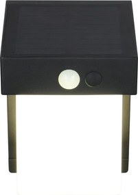 LED стенно външно осветително тяло със соларен панел (височина 14 cm) Colombo – Reality