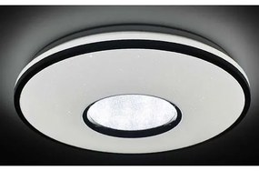 Плафон LED Ziel Lighting Double Ring 60W+дистанционно управление, ф 49 x 8 см