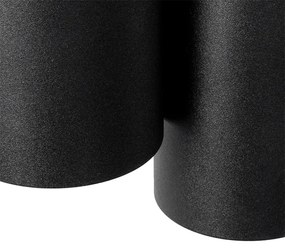 Дизайнерски прожектор черен регулируем - Michael