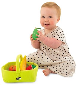 Galt Toys - Бебешка кошница с плодове 1005410