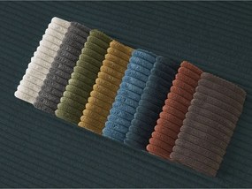 Тъмносин диван от рипсено кадифе 242 cm Giorgia – Bobochic Paris