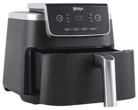 Фритюрник с горещ въздух Ninja AF140EU PRO, 1750W, 4.7 л, 40-240C, 4 програми, Таймер, AirCrisp, Незалепващо покритие, Черен