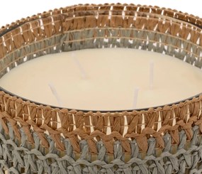 Ароматна свещ atmosphera Zaya, Scented, Amber Стъкло & Natural Fibers, 1400 g