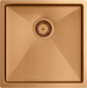 Стоманена мивка ANTHONY 50 COPPER