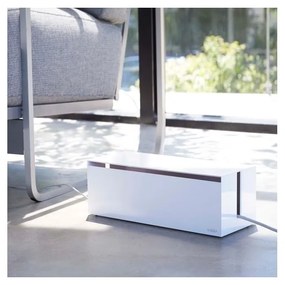 Бяла кутия за зарядно устройство Уеб кабелна кутия - YAMAZAKI