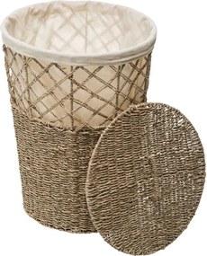 Кош за пране 5five, Кръгъл, Ротанг, 41 l
