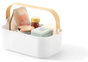Бял пластмасов органайзер за баня Bellwood - Umbra