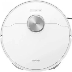 Прахосмукачка робот Dreame L10 Ultra, 5300 Pa, 5200 mAh, 75W, До 200 м2, 3D Картографиране, LDS сензор, Станция за зареждане, Автономия до 210 мин, Бял