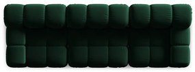 Зелен кадифен диван 282 cm Bellis - Micadoni Home