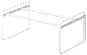 Бяла метална телескопична стойка за обувки Kobe - YAMAZAKI