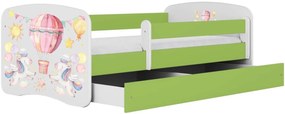 Детско легло Babydreams Cartoon-Prasino-140 x 70-Balloon