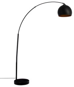 Лампион atmosphera Hyto, Метал и Мрамор, Черен, 177 cm