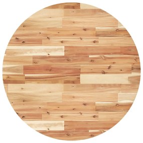 4008698 vidaXL Плот за маса, кръгъл, Ø80x2 см, акациево дърво масив