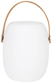 LED преносимо външно осветително тяло с таймер/с високоговорител с USB ø 18 cm Cardiff – House Nordic