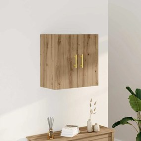 857301 vidaXL Стенен шкаф, дъб артизан, 60x31x60 см, инженерно дърво