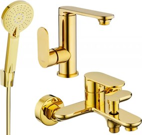 Mexen Milo R40 комплект за баня, златен - 713053R40-50
