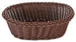 Панер водоустойчив PVC елипса кафяв 21x16x7 см (VH03B) (M)