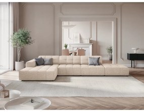 Бежов ъглов диван (ляв ъгъл) Chicago - Cosmopolitan Design
