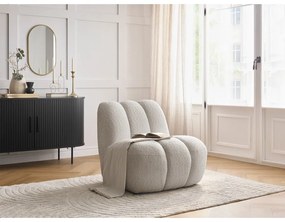 Бежово кресло от прежда с примки от букле Janissaire – Bobochic Paris