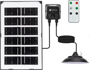 Aigostar - LED соларен полилей LED/35W/12V 3000 mAh 6500K Ø 15 см