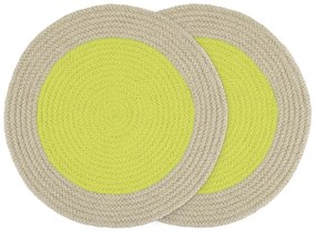 Подложка от плат 2 бр. ø 38 cm Lime - Remember