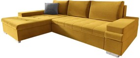Ъглов диван Bangkok Mini-Moustardi