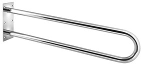 Стенен парапет за баня от неръждаема стомана 83 cm Handicap U – Sapho