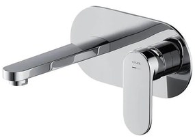 Cersanit S951-330-Смесител за мивка за скрит монтаж CREA лъскав хром