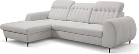 Ъглов диван Blanc-Сив-Ляво
