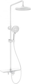 Mexen Frost душ комплект за открит монтаж с дъждовна душ глава и батерия,