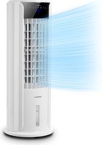 Klarstein Skyscraper Horizon, охладител на въздуха, вентилатор, 60 W, 486m³/h, 3,5 l резервоар за вода, бял